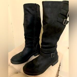 Kensie brand black boots size 9M
